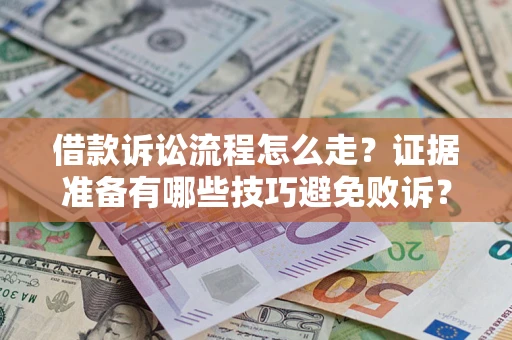 济南借款诉讼流程怎么走？证据准备有哪些技巧避免败诉？