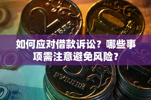 济南如何应对借款诉讼？哪些事项需注意避免风险？