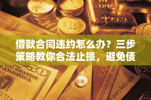济南借款合同违约怎么办？三步策略教你合法止损，避免债务危机升级