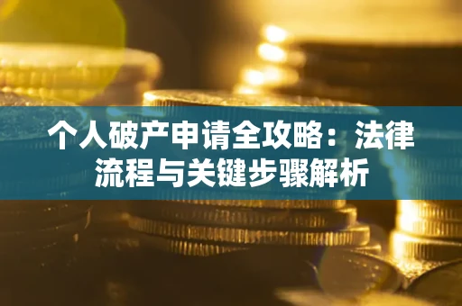 济南个人破产申请全攻略：法律流程与关键步骤解析
